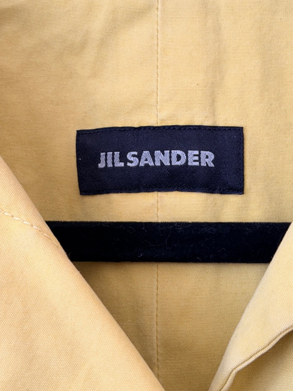 Jil Sander Cotton Jacket Size 38 in Pale Yellow - Picture 5 of 7